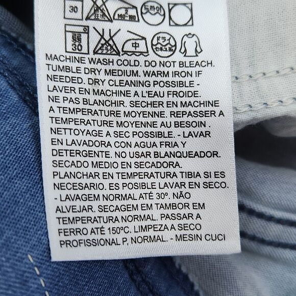 💛Levi's Light Blue Wash Maternity Jeans Size 10/30 - Picture 11 of 11